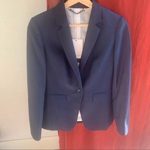 JIGSAW brand new navy wool (80%) linen (20%)